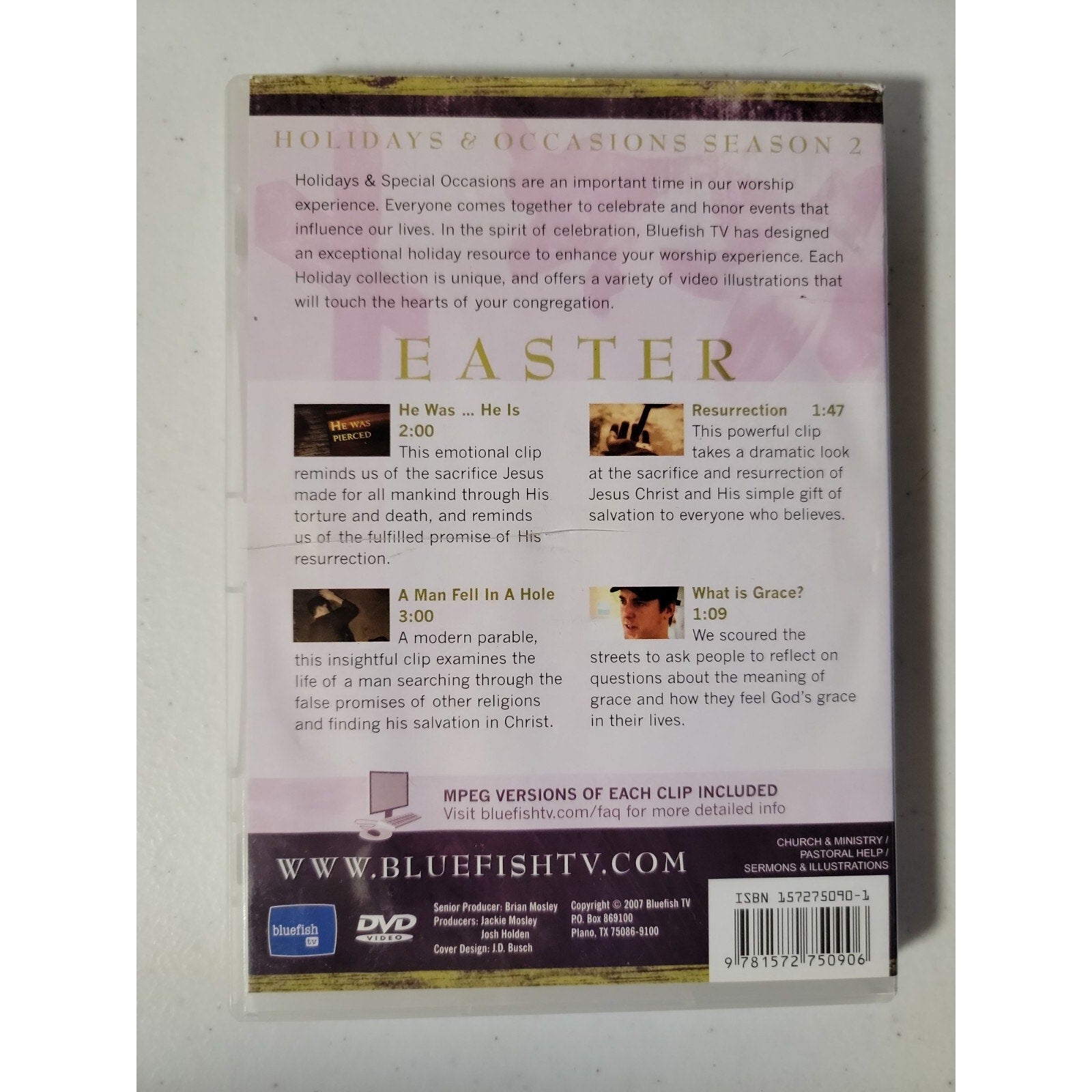 EASTER Holidays & Occasions Season 2 ~ BlueFishTV 2007 DVD