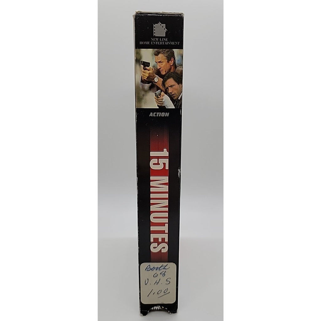 15 Minutes (VHS, 2002, Includes Bonus Footage)