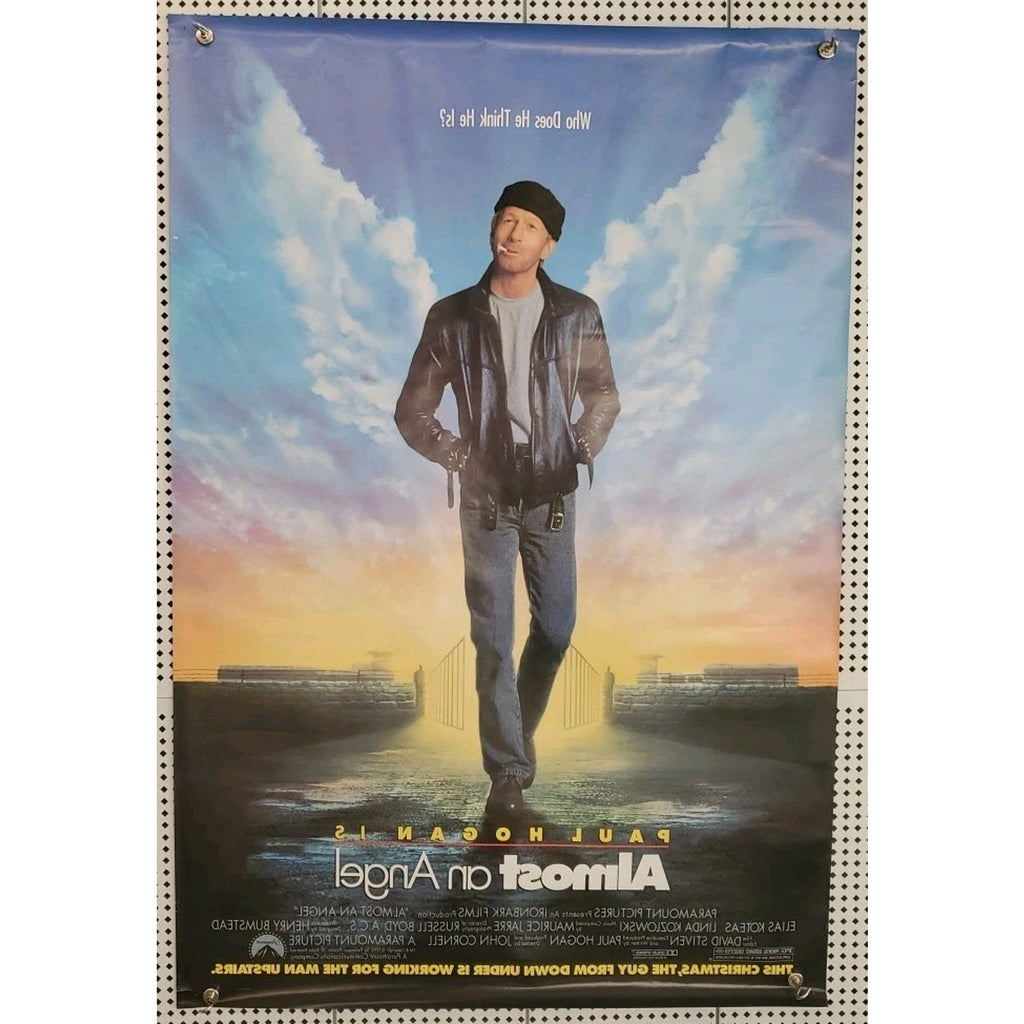 Paul Hogan Linda Kozlowski Almost An Angel Original Movie Poster 27x40 DS