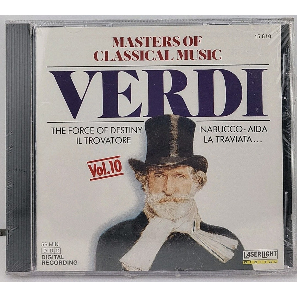 Masters of Classical Music by G. Verdi (CD, 1990) *Brand New*