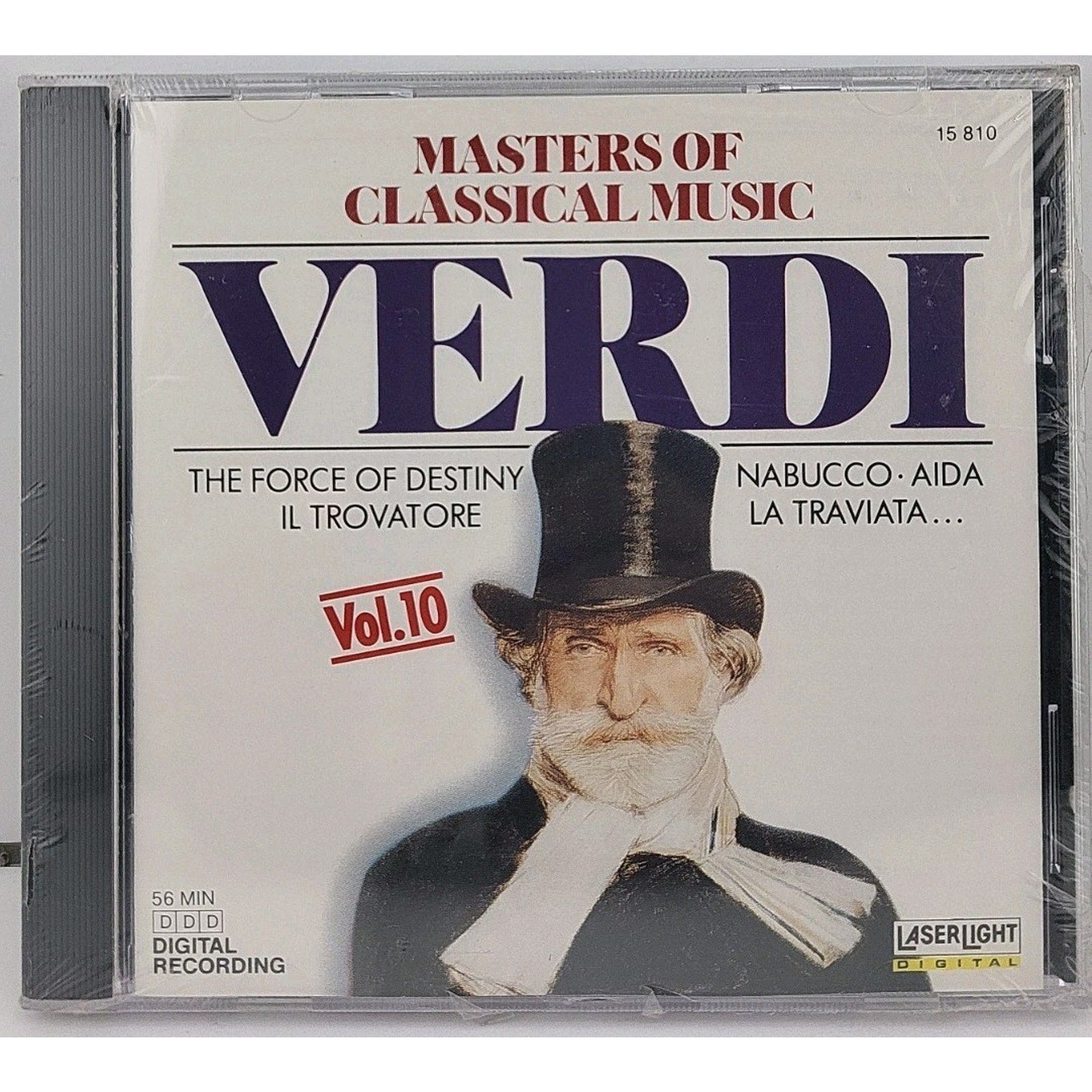 Masters of Classical Music by G. Verdi (CD, 1990) *Brand New*