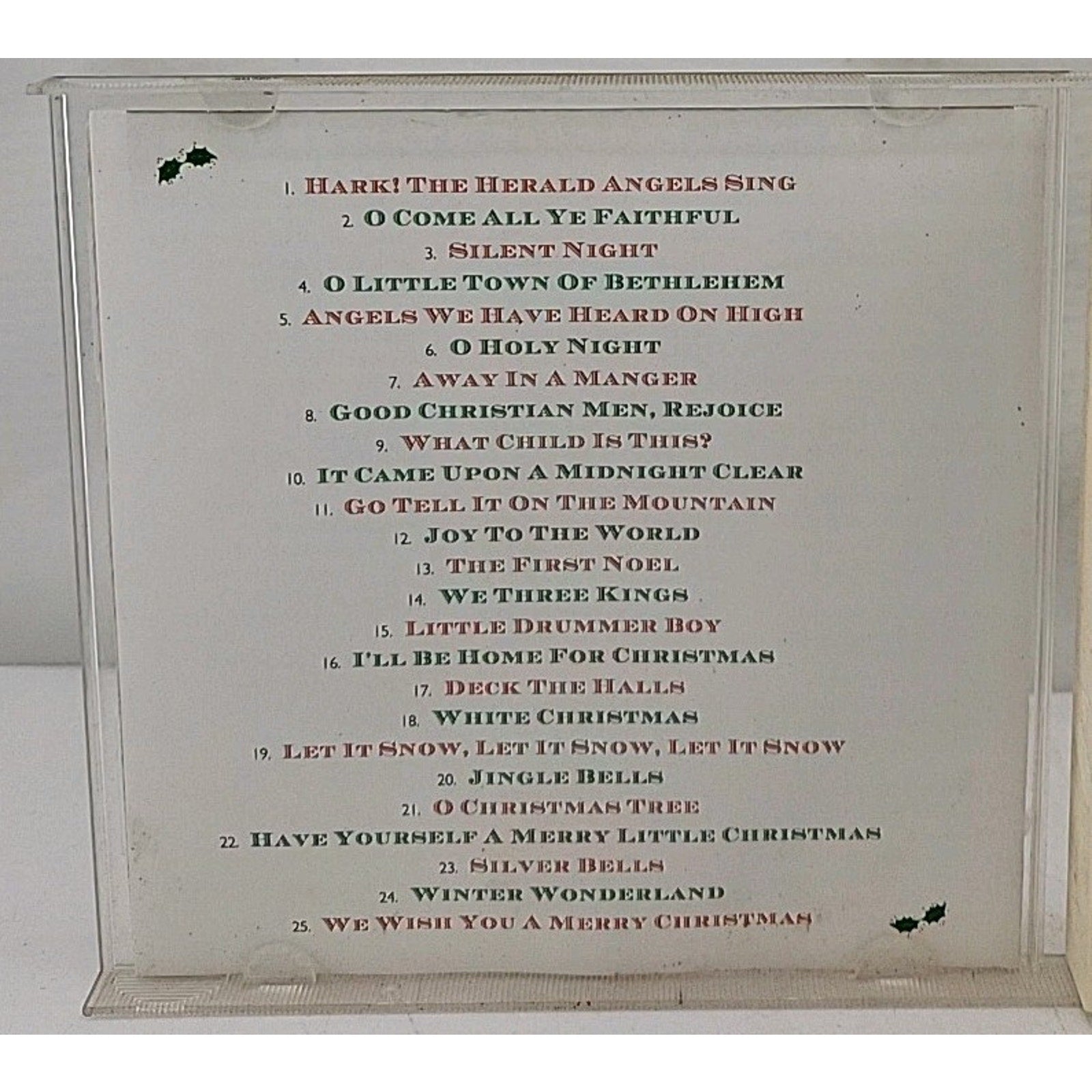 America's 25 Favorite Christmas Songs by Various Artists (CD, Sep-2003,...
