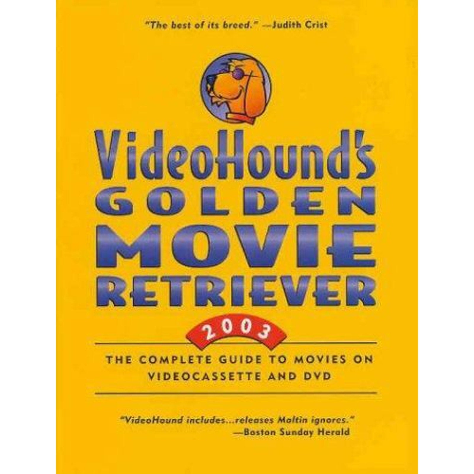 Videohounds Gold Movie Rentals : Retriever 2003: The Complete Guide to Movies on