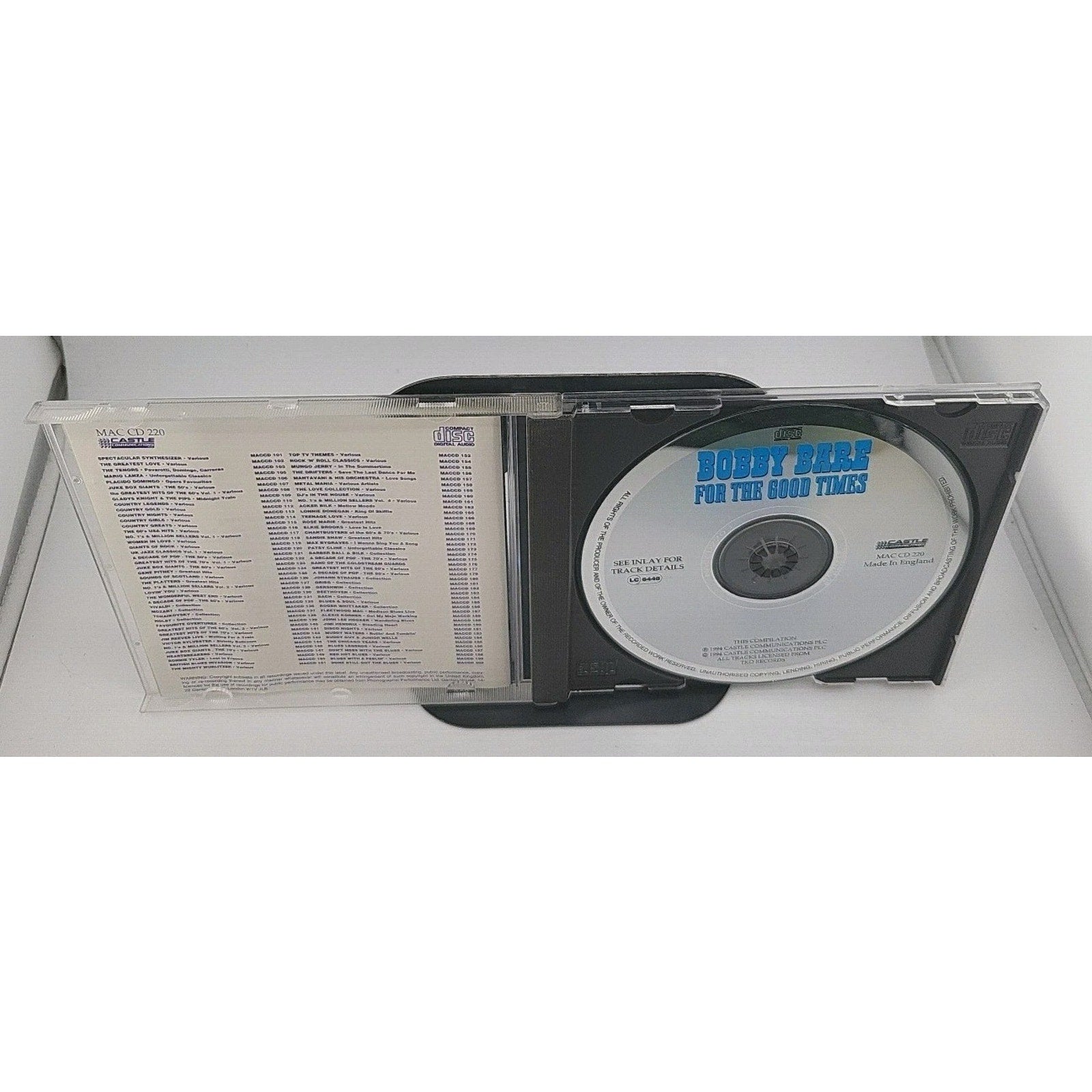The Best Of Bobby Bare - For The Good Times CD