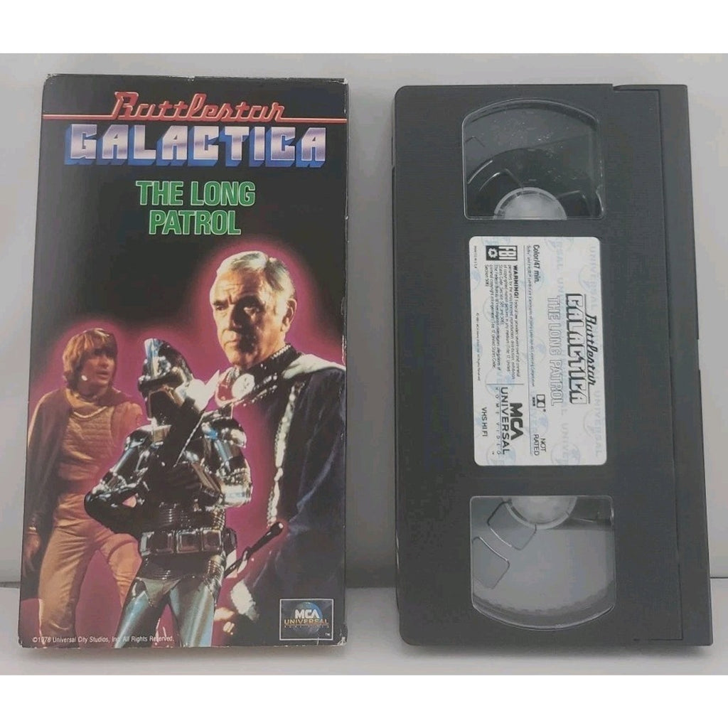 Battlestar Galactica - The Long Patrol (VHS, 1996)