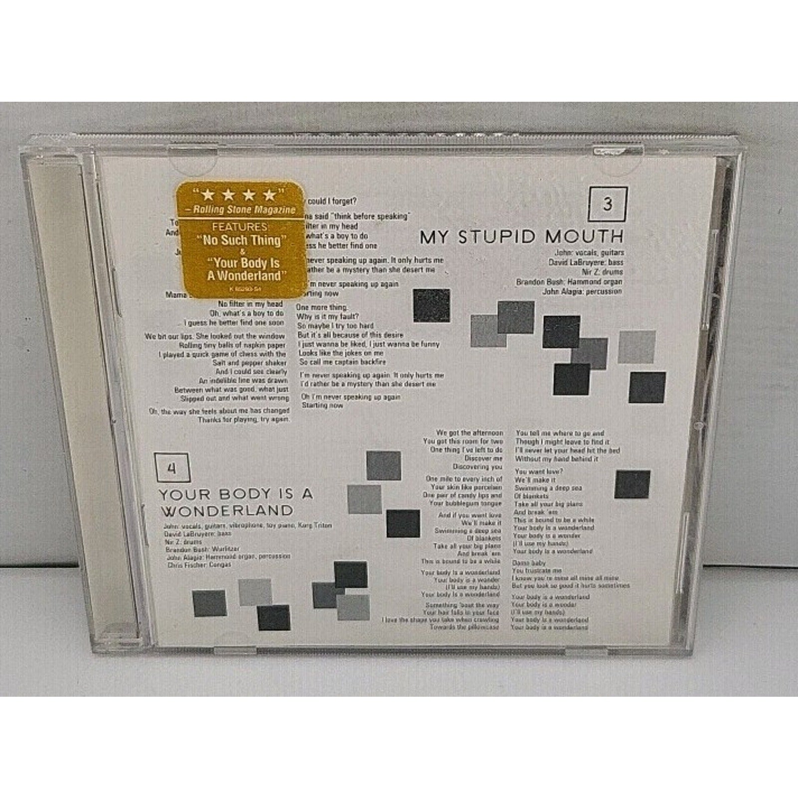 John Mayer - Room For Squares CD