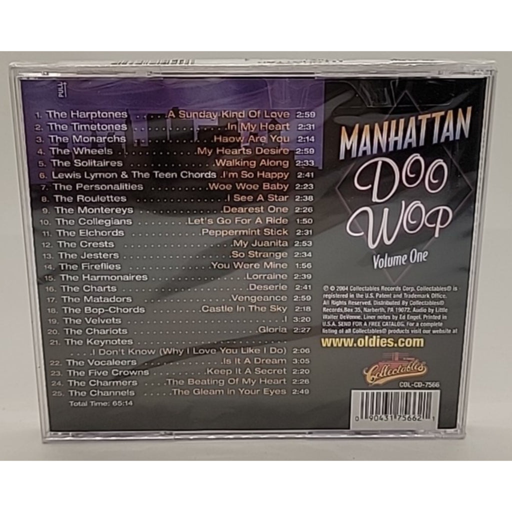 Manhattan Doo Wop, Vol. 1 by Various (CD, 2004) *Brand New*