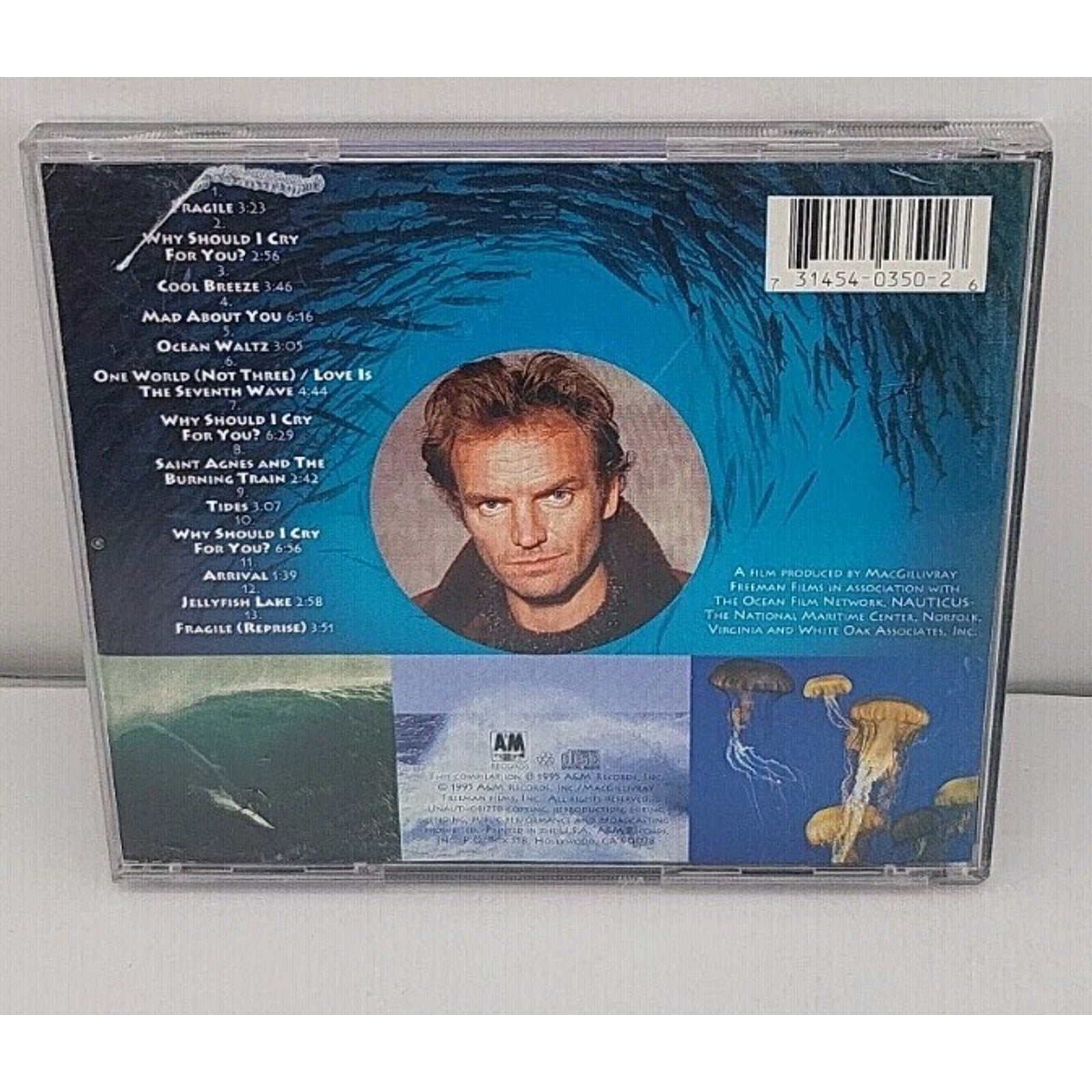 The Living Sea (Original Soundtrack) by Various (CD, 1995)