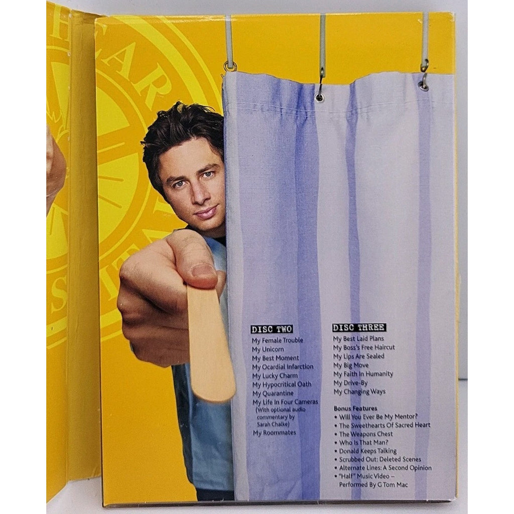 Scrubs - The Complete Fourth Season (DVD, 2006, 3-Disc Set)