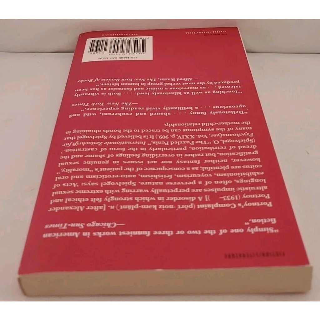 Portnoy's Complaint by Philip Roth (1994, Trade Paperback)