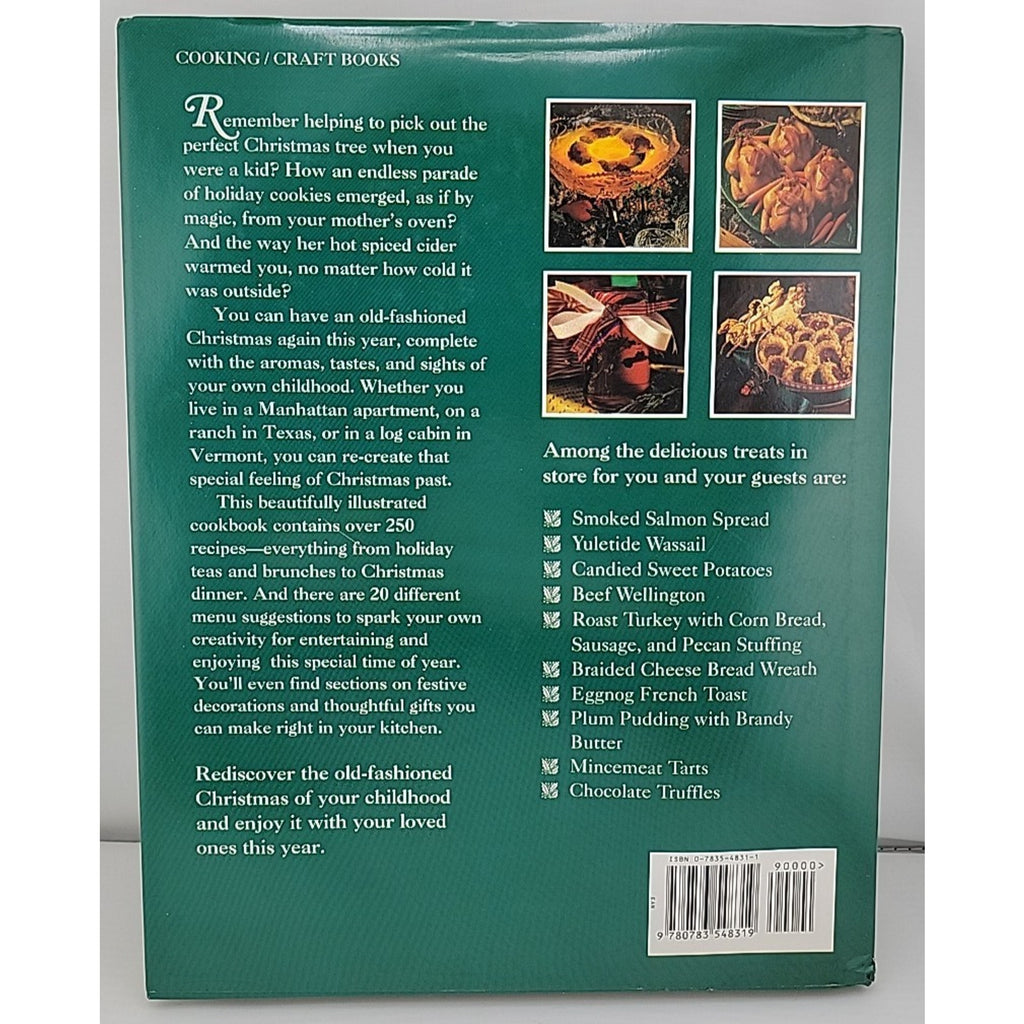 Old-Fashioned Christmas Cookbook by Time-Life Books Editors (1999, Hardcover)