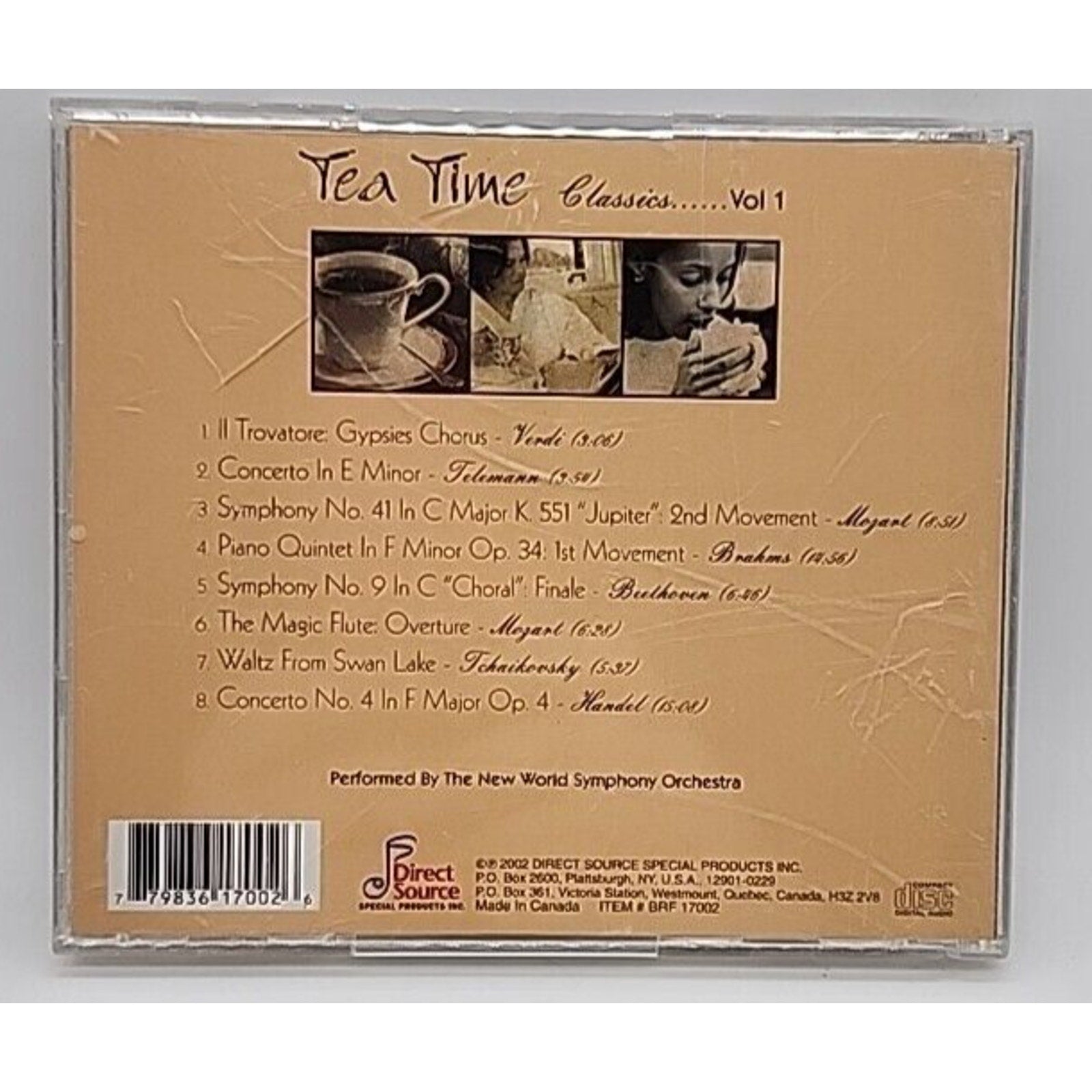 Vol. 1-Tea Time Classics (CD)