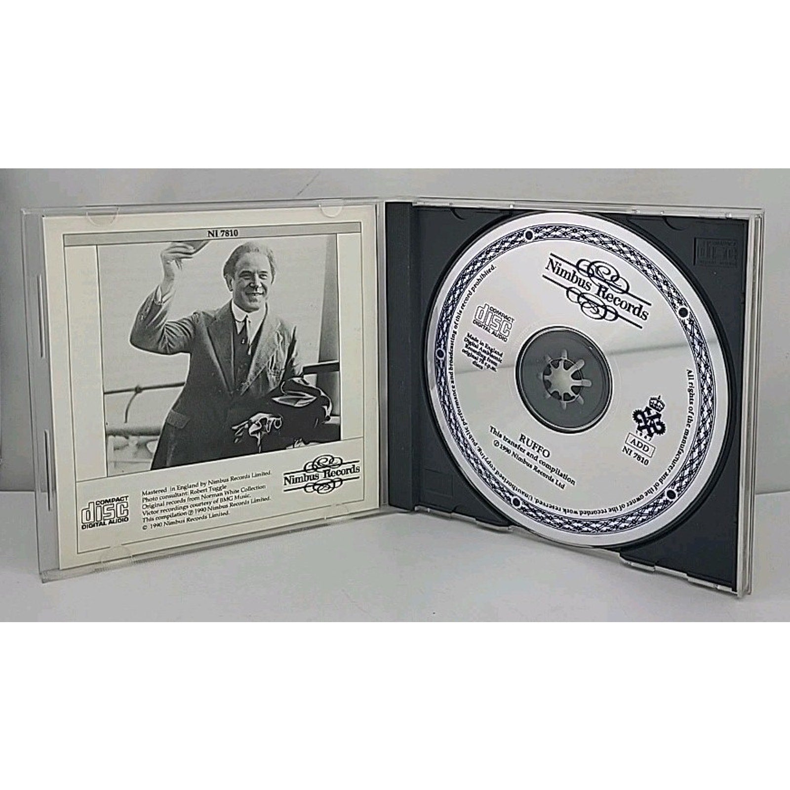 Titta Ruffo: Prima Voce (Audio CD 1990)