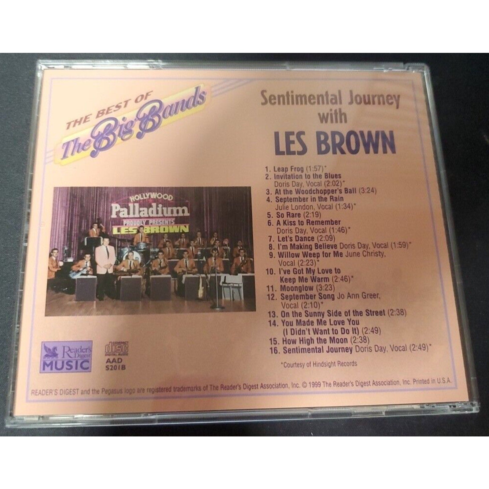Sentimental Journey with Les Brown (CD) Best of the Big Bands AOB