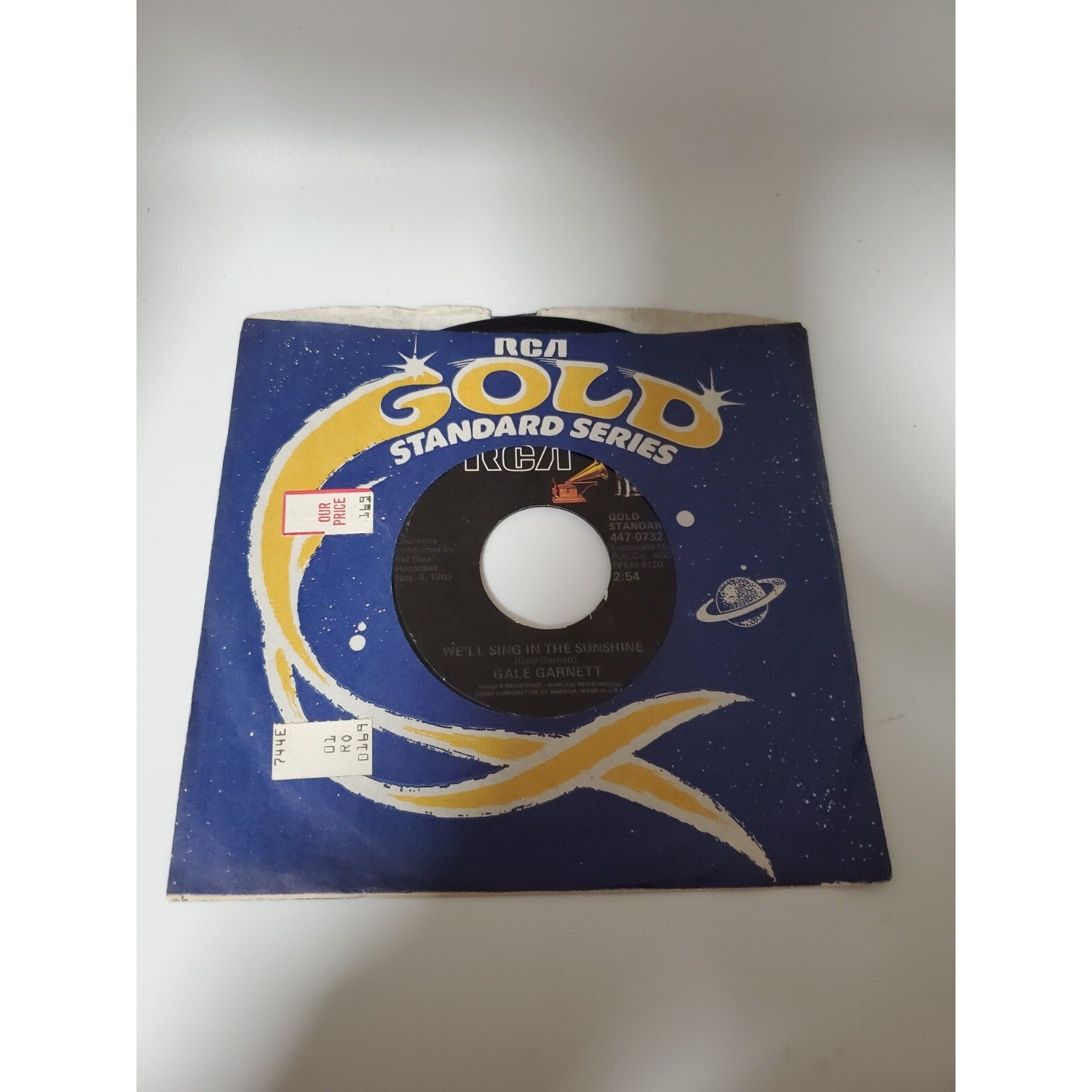 Gale Garnett - You Are My Sunshine - 45RPM Record - Singles
