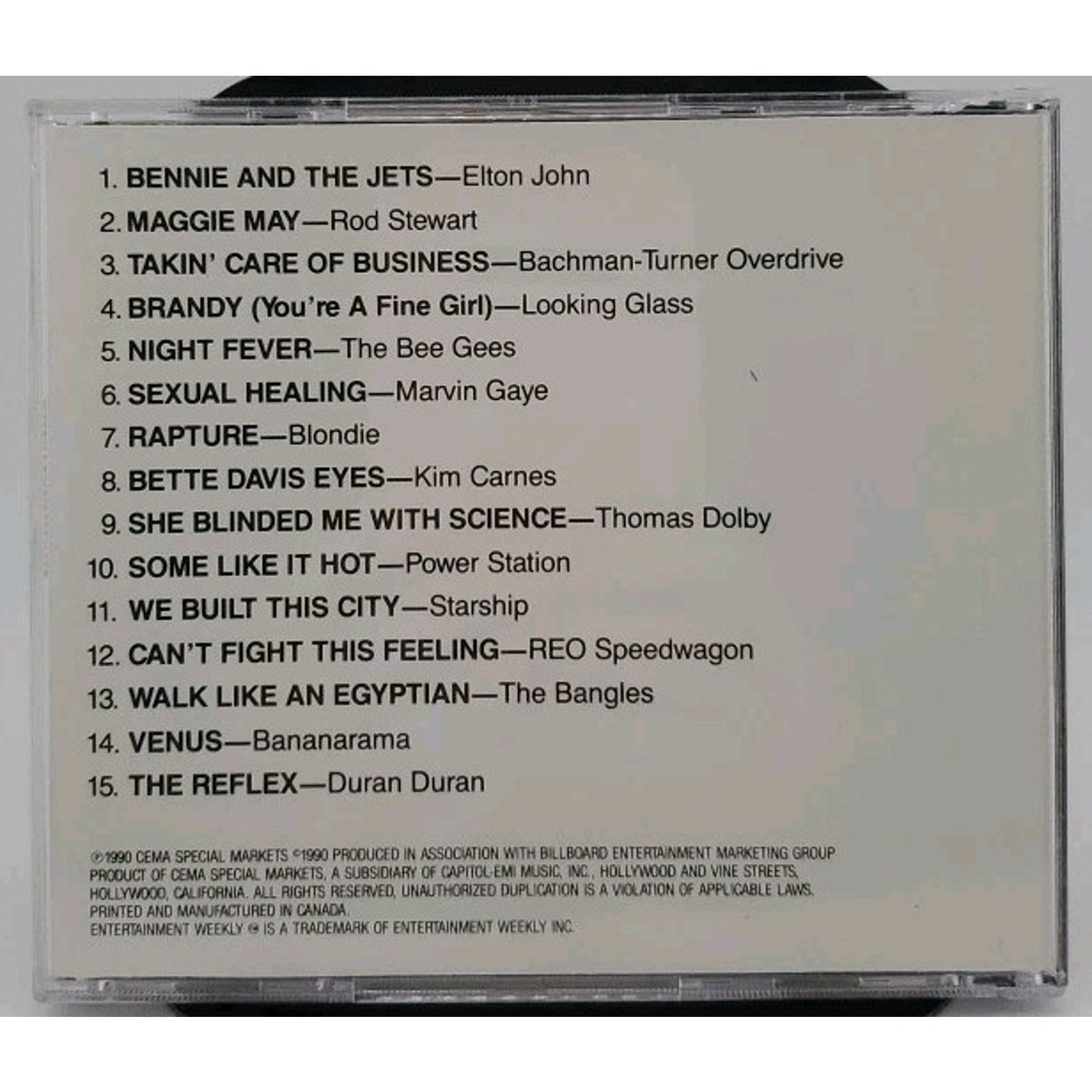 Entertainment Presents Rock Archives, Volume 2 (CD, 1990)