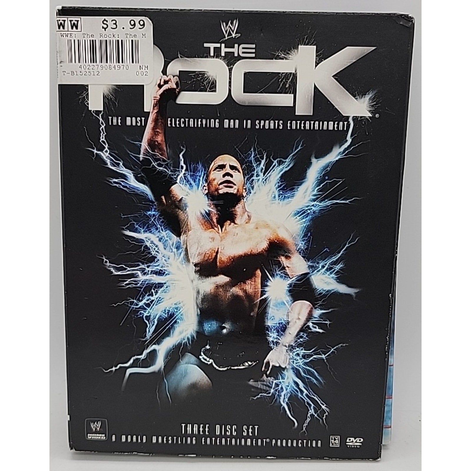 The Rock: the Most Electrifying Man in Sports Entertainment (DVD, 2008)