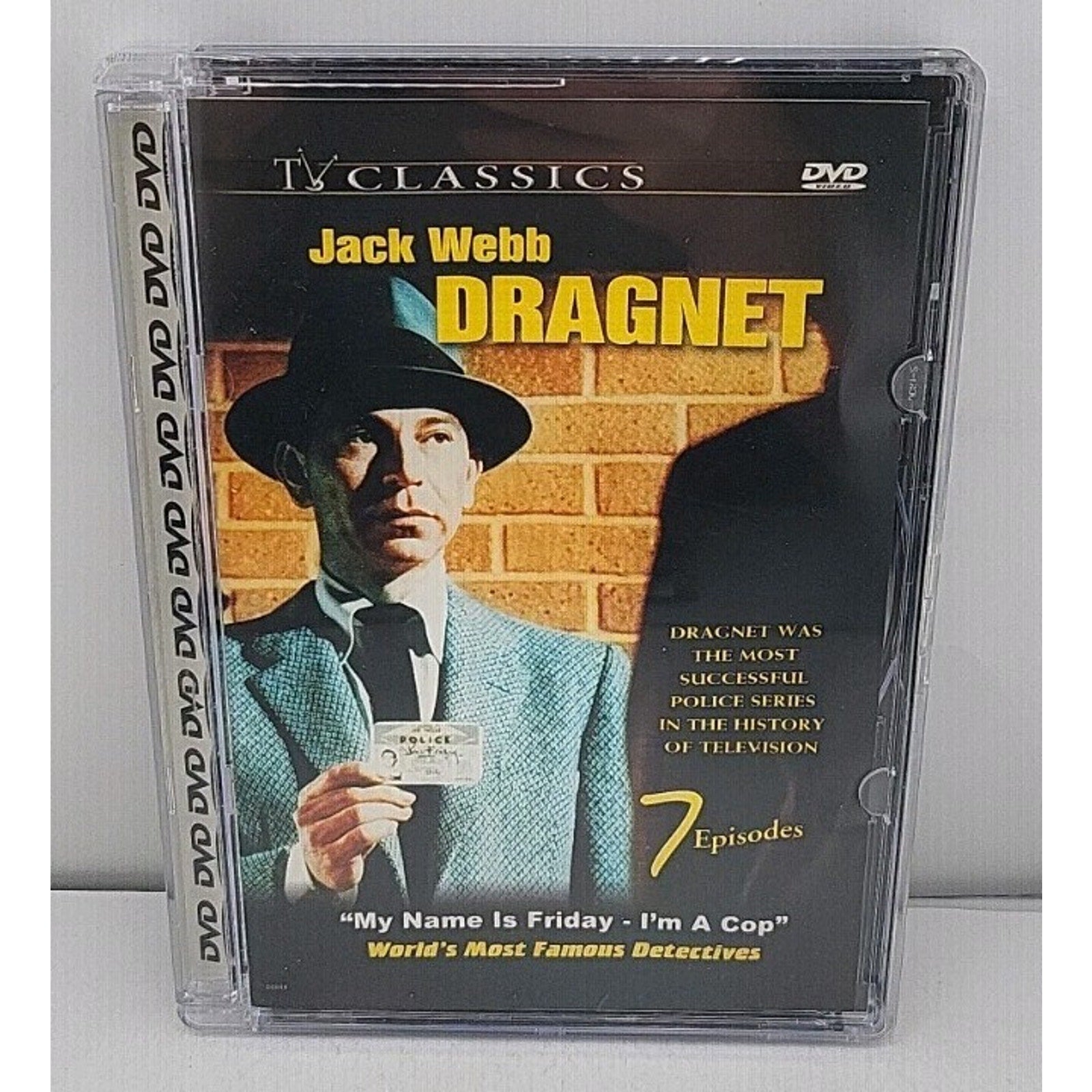 Tv Classics the Worlds Most Famous Detectives 4 DVD Set 21 Episodes