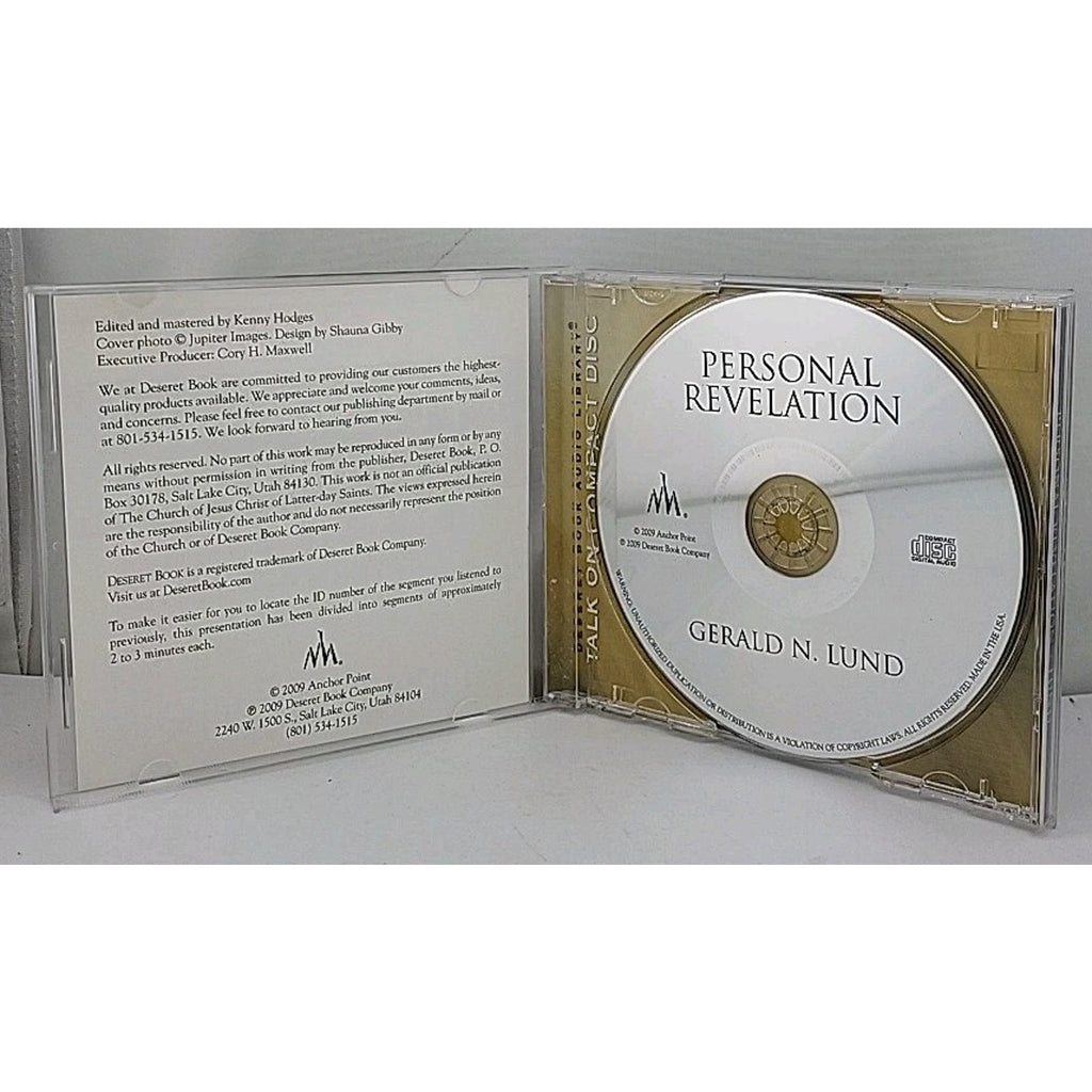 Personal Revelation Audio CD Gerald N Lund