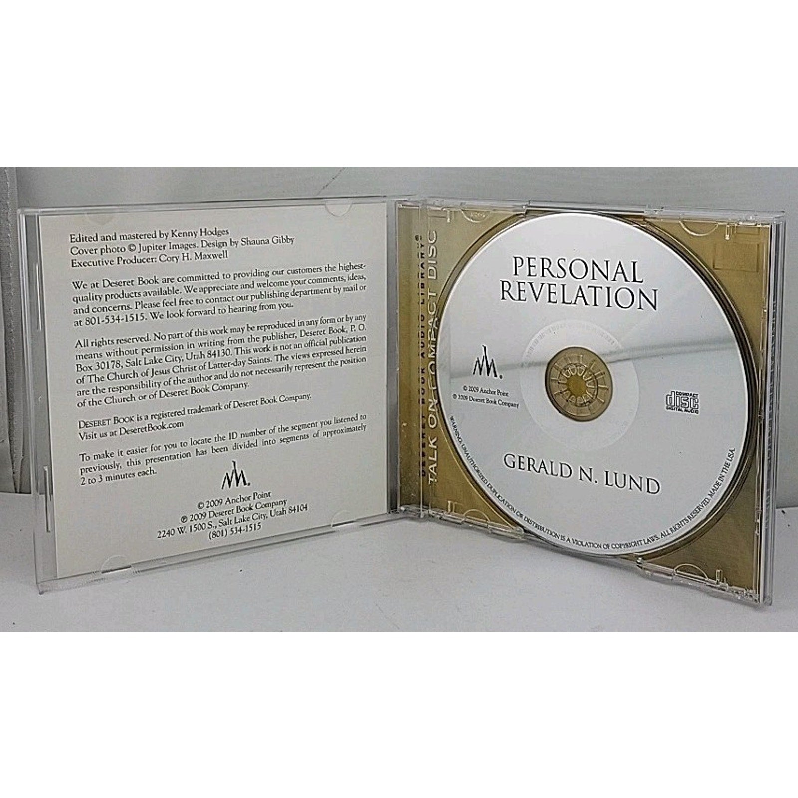 Personal Revelation Audio CD Gerald N Lund