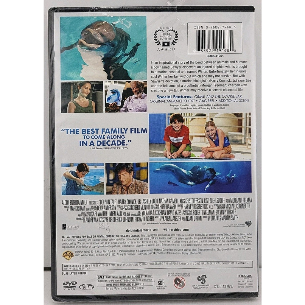 Dolphin Tale (DVD, 2011) *Brand New*