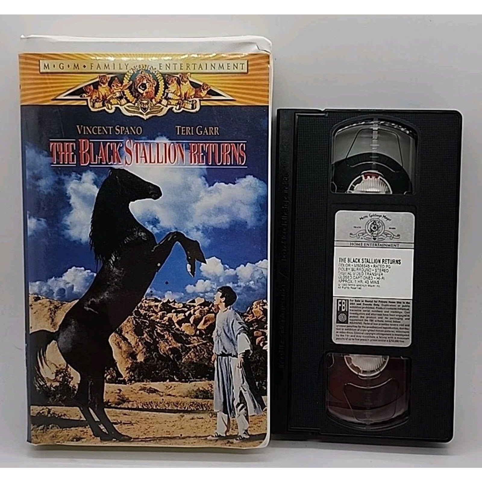 The Black Stallion Returns (VHS, 1997, Clamshell)