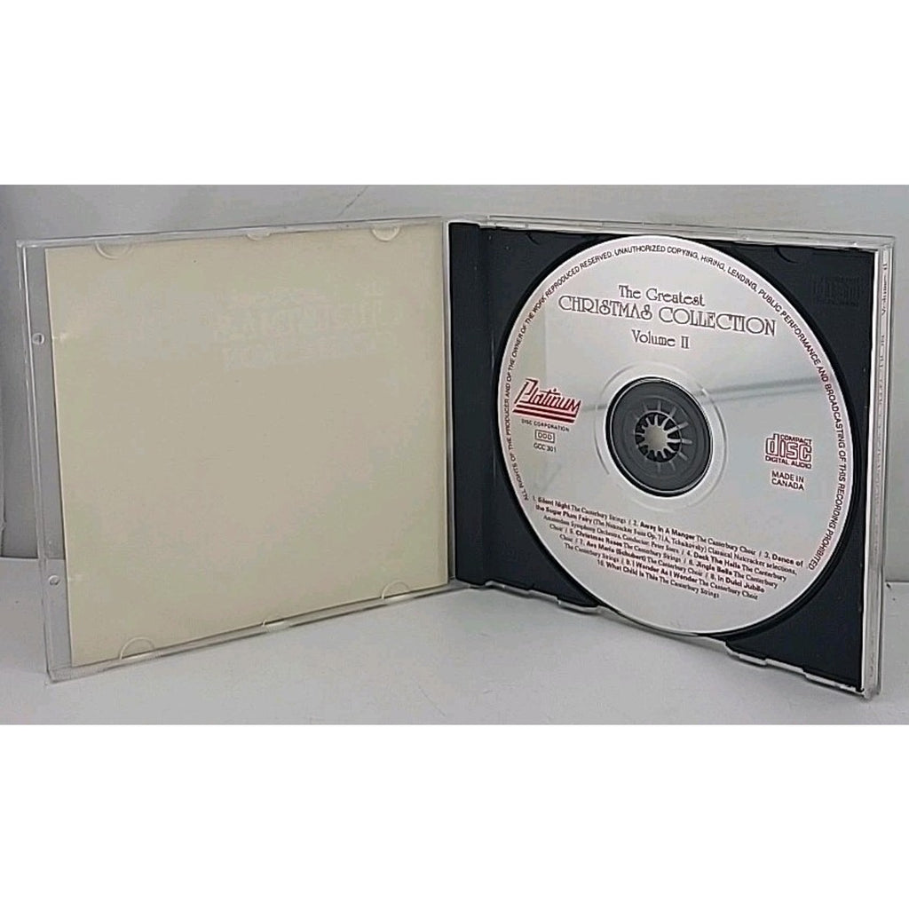 Greatest Christmas Collection, Vol. 2 (CD, Oct-1995, Platinum Disc) GCC-301