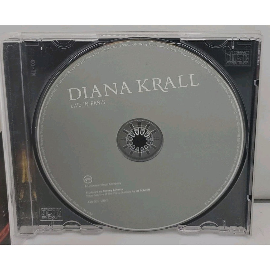 Live in Paris by Krall, Diana (CD, 2002)
