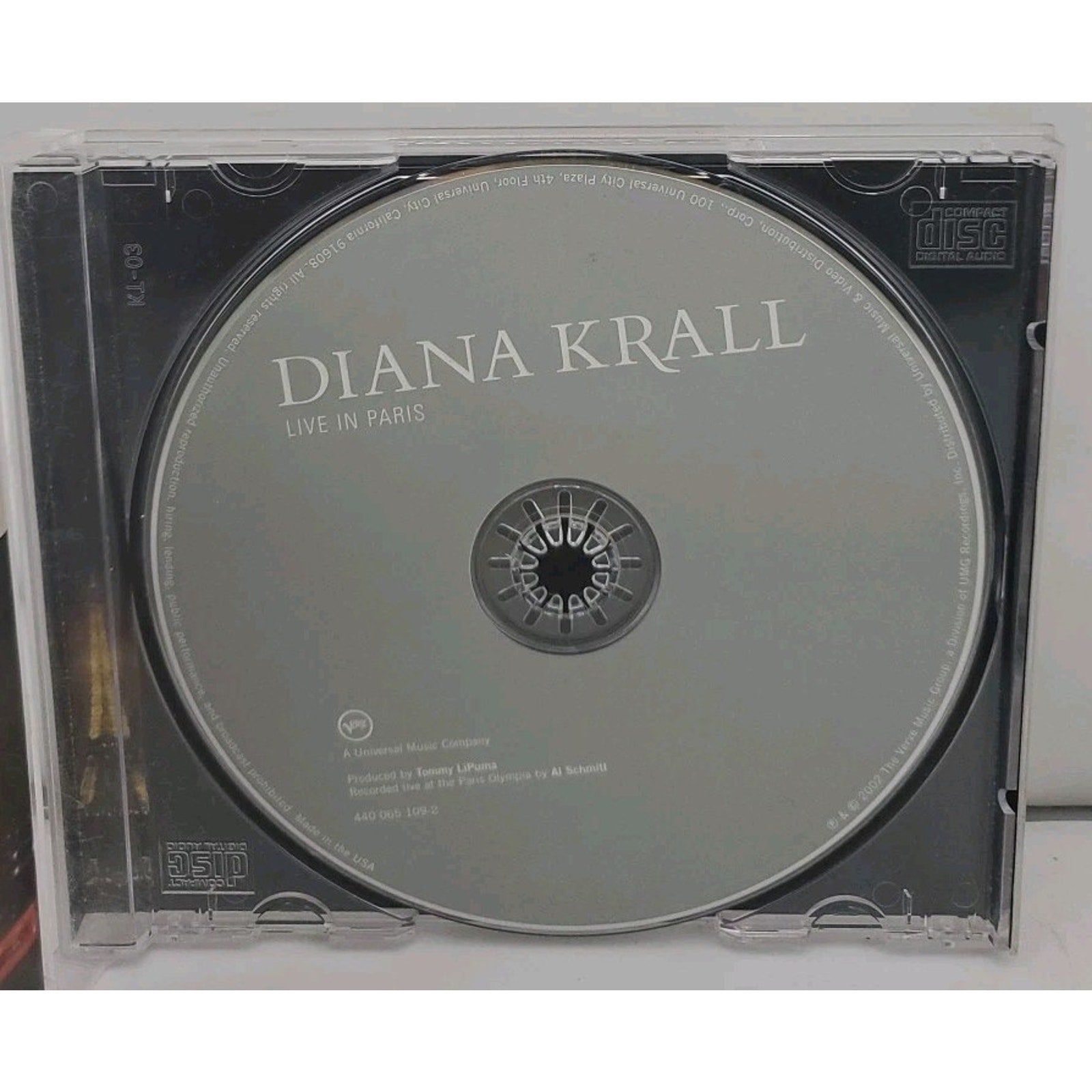 Live in Paris by Krall, Diana (CD, 2002)