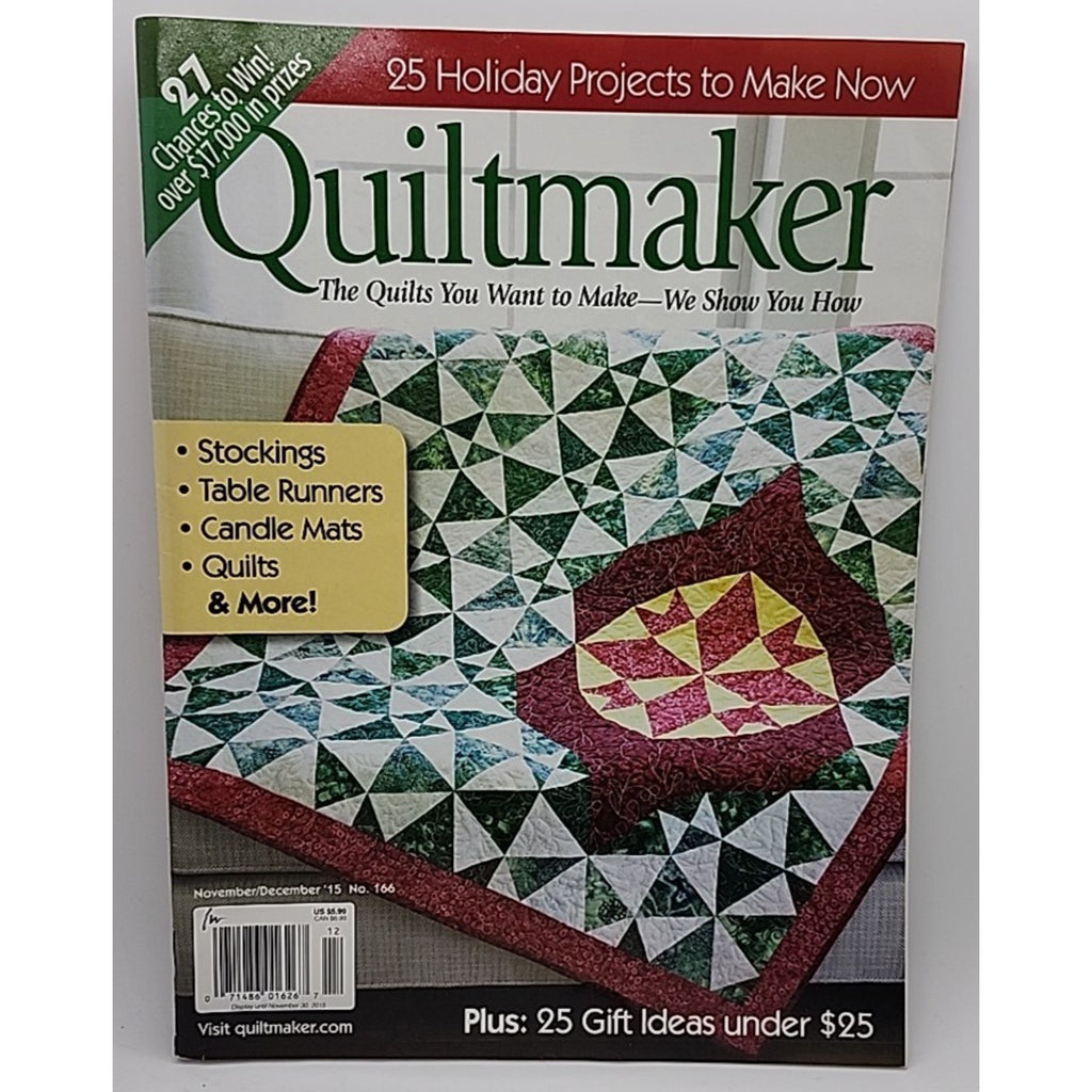 Quiltmaker Magazine November/December 2015