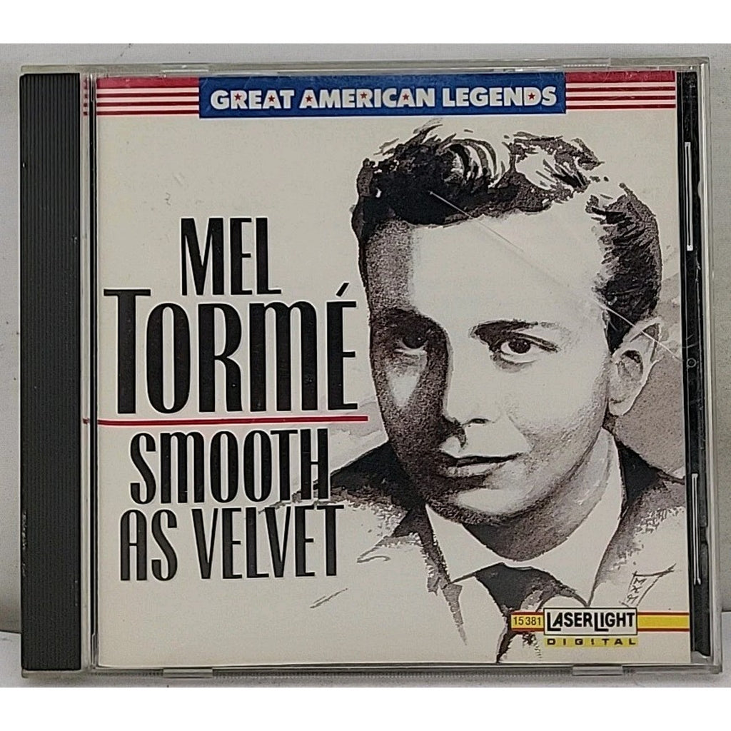 Smooth as Velvet by Mel Tormé (CD, Jul-1989, Laserlight)