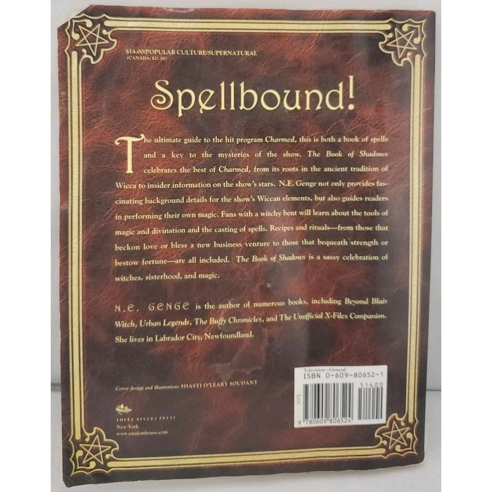 Book of Shadows : The Unofficial Charmed Companion by Ngaire E. Genge (2000,...