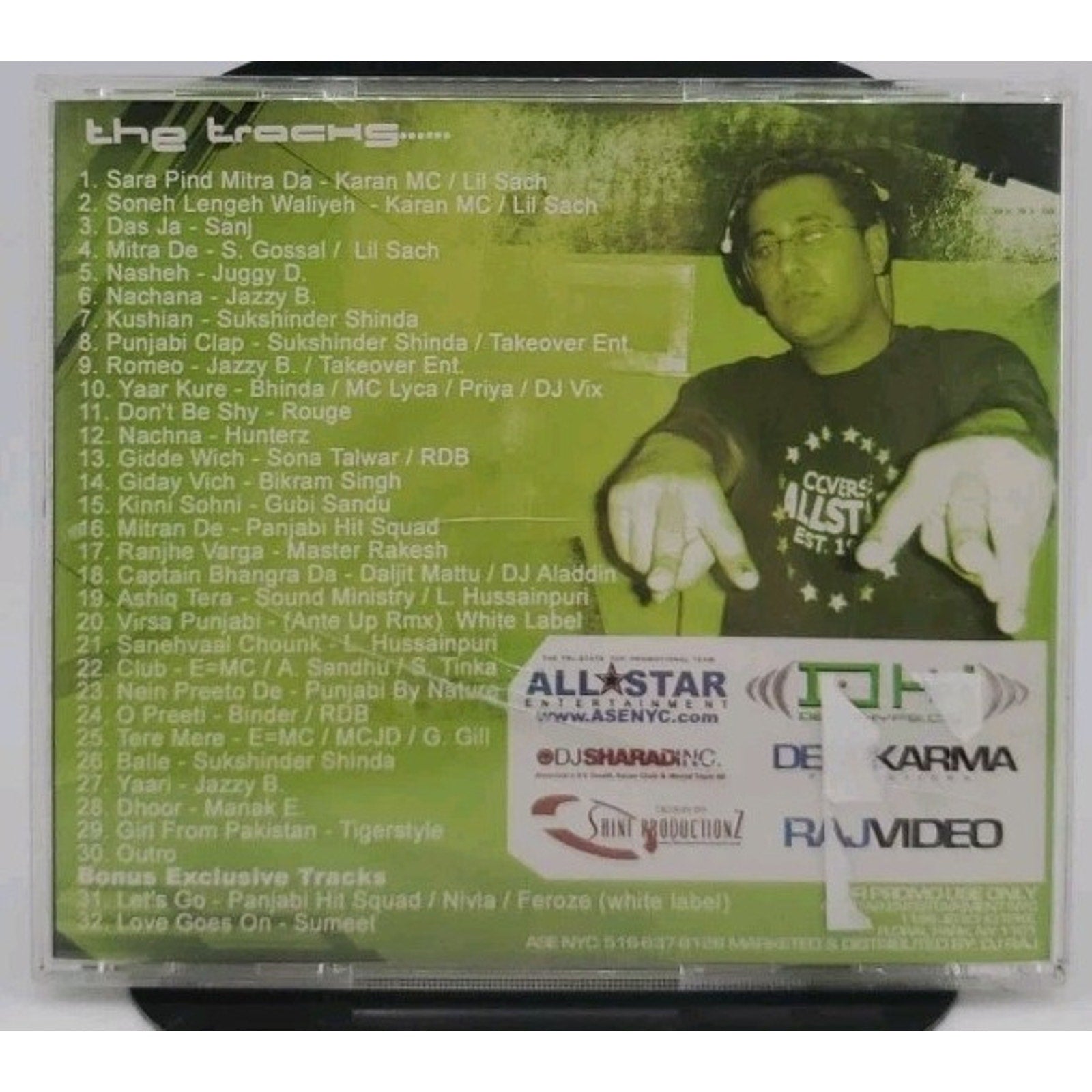 DJ Sharad's Back On The Block CD