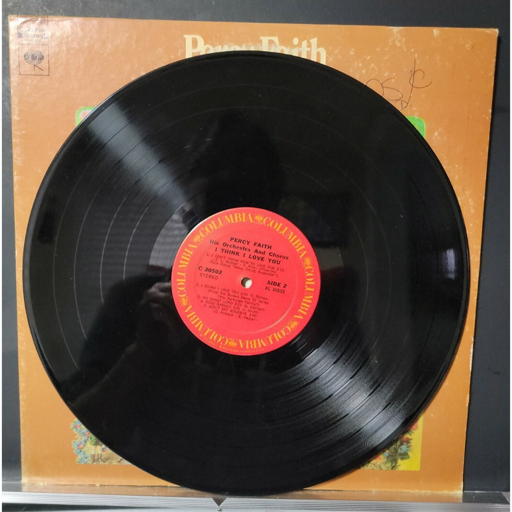 Percy Faith His Orchestra And Chorus* ‎– I Think I Love You (Vinyl)