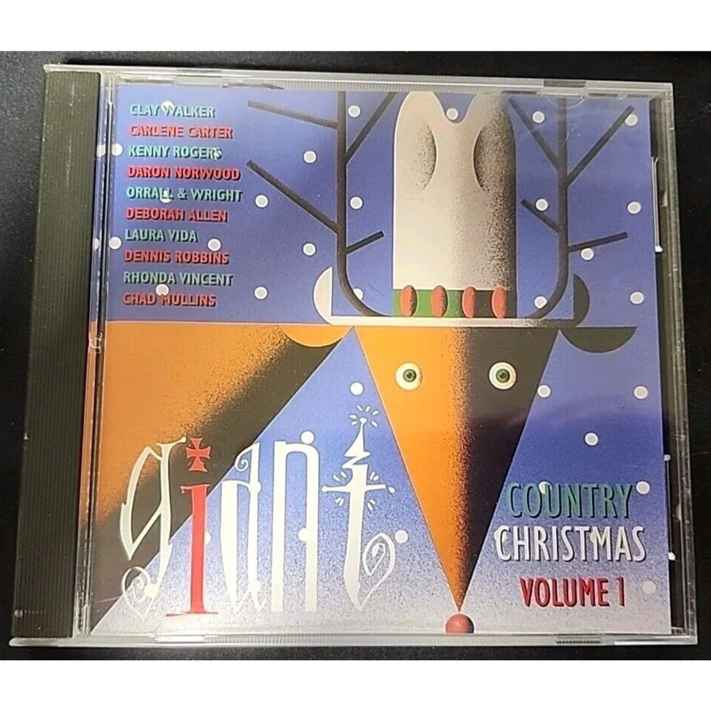 Giant Country Christmas, Vol. 1 by Various Artists (CD, Aug-1994, Giant (USA))