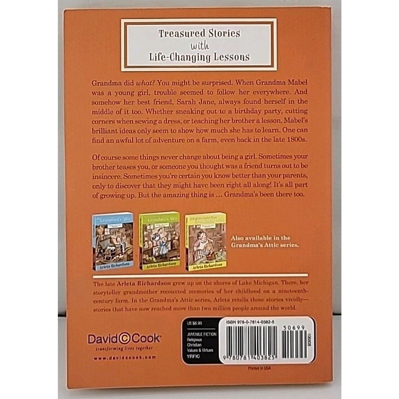Treasures from Grandma's Attic by Arleta Richardson (2011, Trade Paperback)