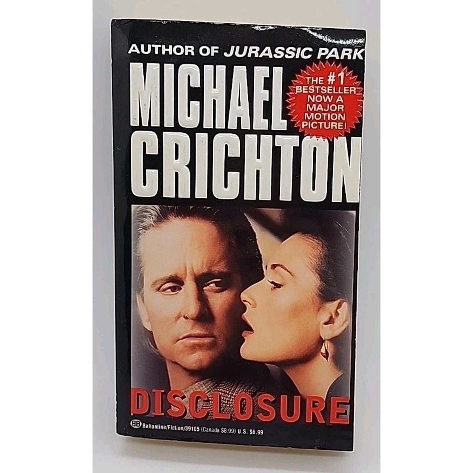 Disclosure by Michael Crichton (1994, Mass Market)