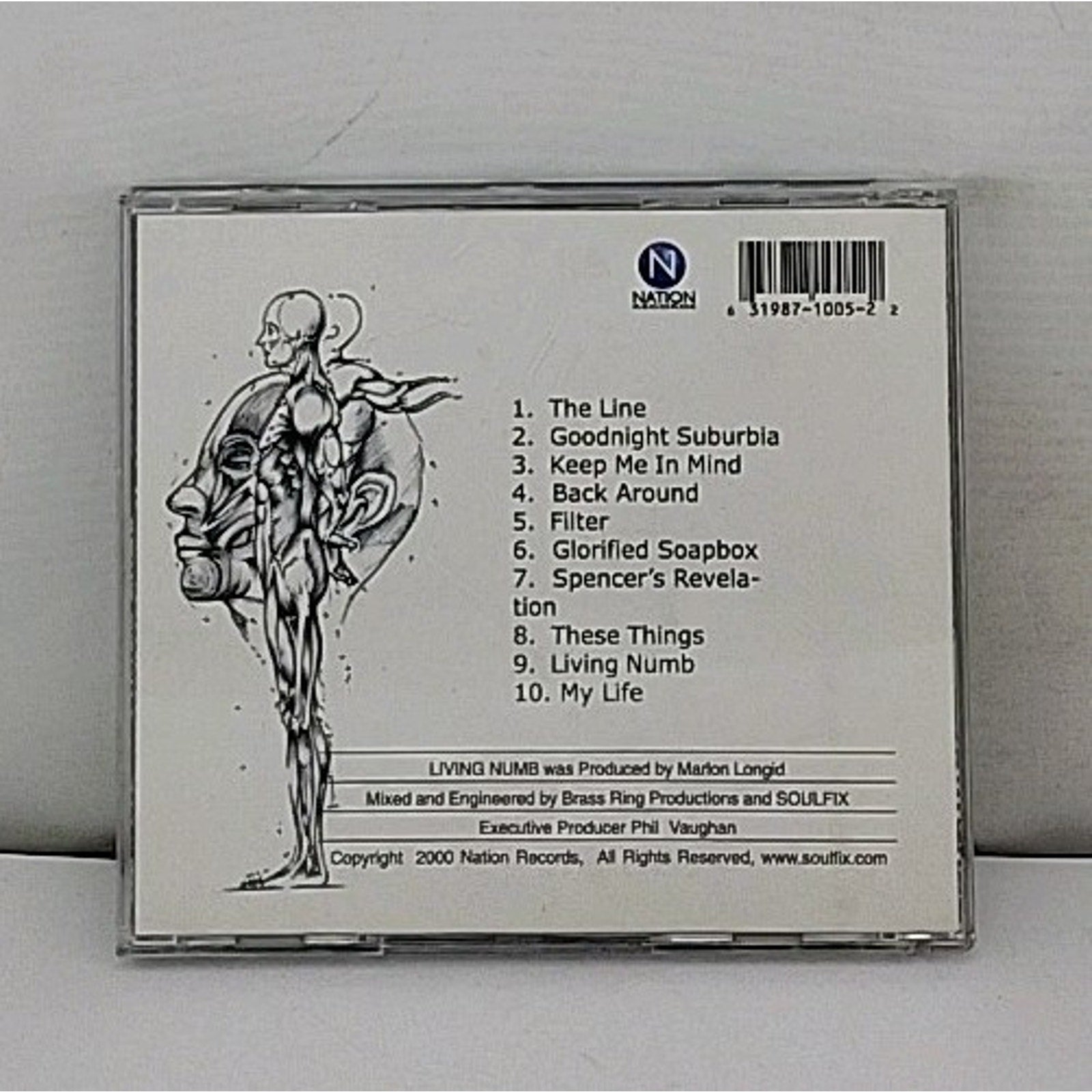 Living Numb by Soulfix (CD, Sep-2000, Nation Records (USA))