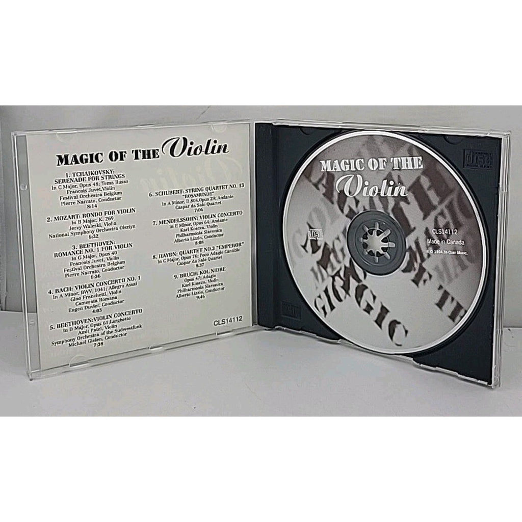 Magic of the Violin CD a Treasure of Immortal Violin Masterpieces