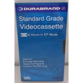 Durabrand Standard Grade Blank VHS Videocassettes T-120 Tape 2-4-6-Hr NEW