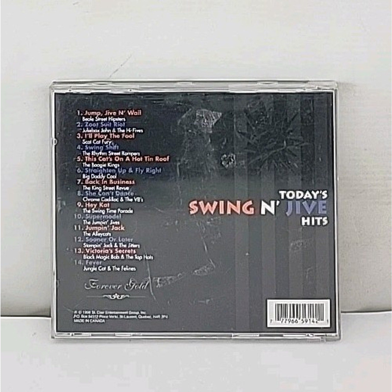 Today's Swing N' Jive Hits by Various Artists (CD, Apr-2007, St. Clair)