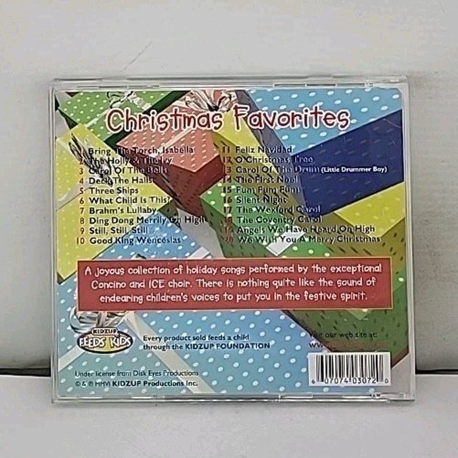 Christmas Favorites Concino and ICE Children’s Choir (CD)