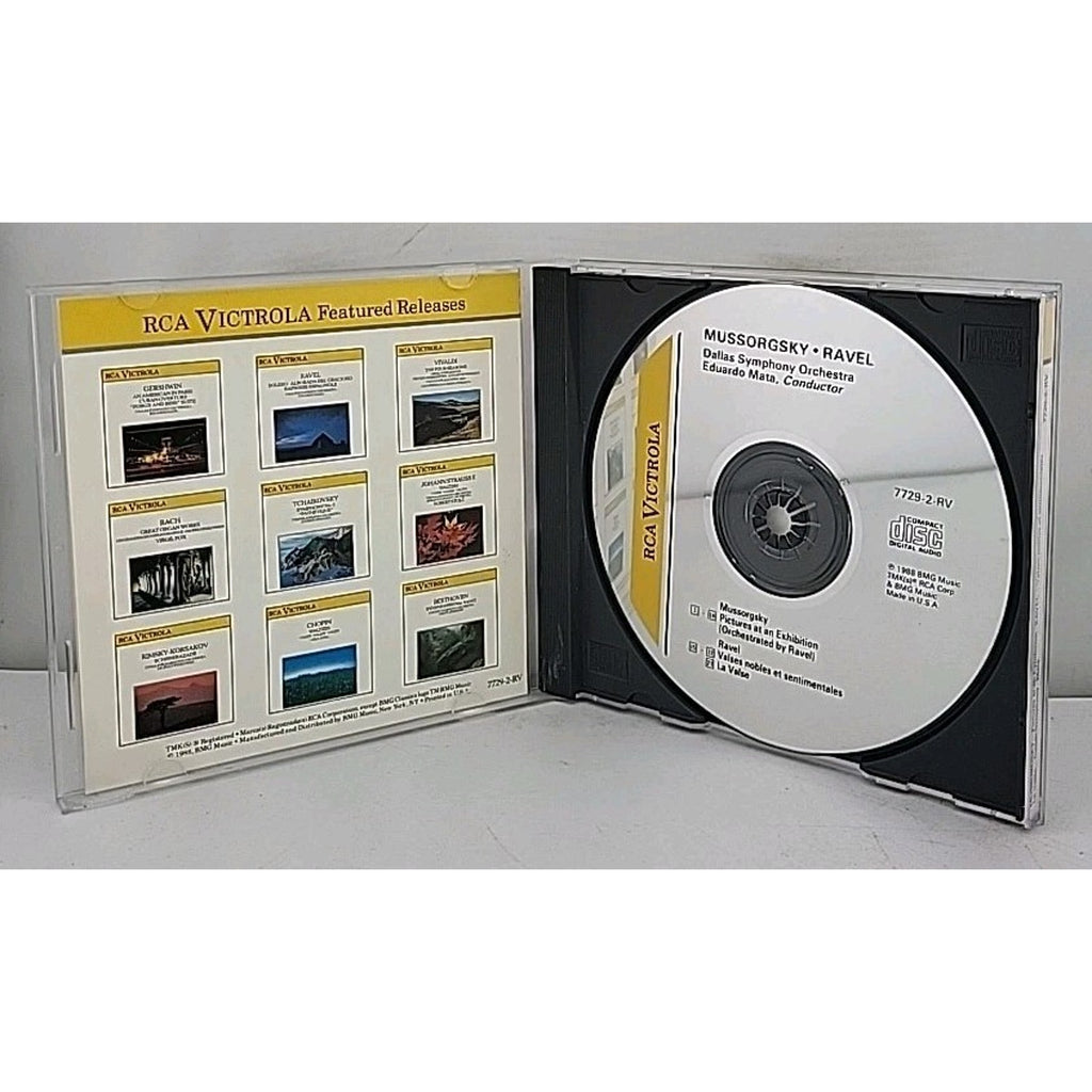 Mussorgsky: Pictures At An Exhibition; Ravel (CD, 1988, RCA Victrola) Classical