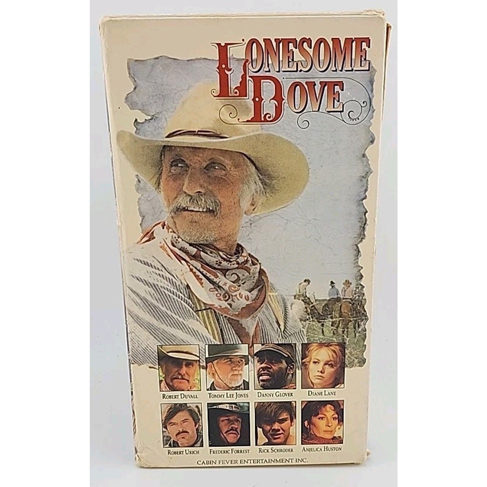 Lonesome Dove VHS Boxed Set Collectors Edition 1991 4 Parts