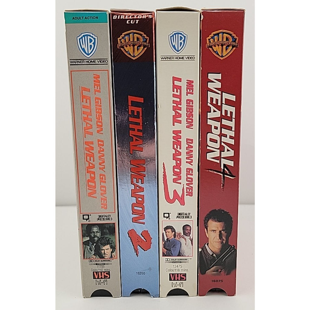 Lethal Weapon 1-4 (VHS)