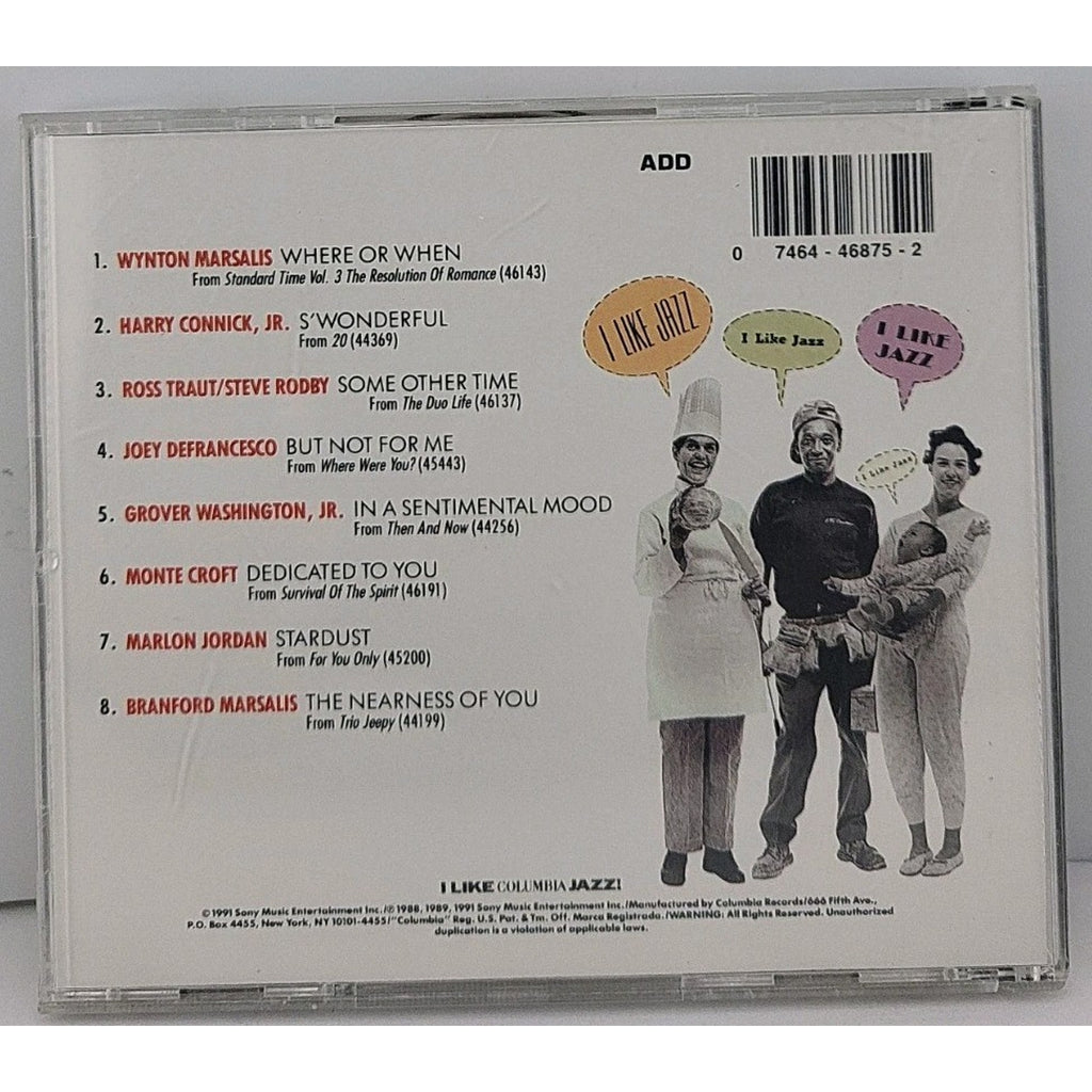 I Like Jazz [1991] by Various Artists (CD, Jan-1991, Columbia (USA))