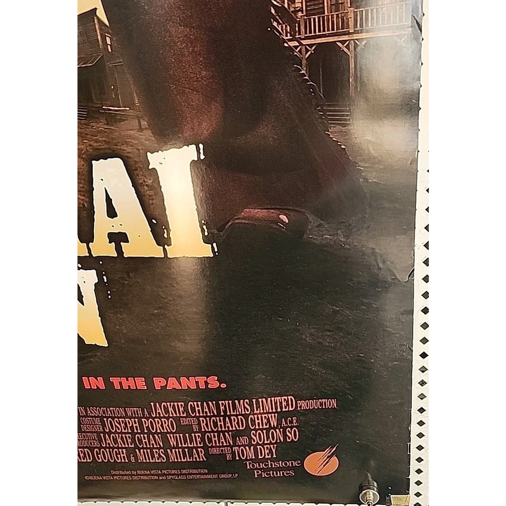 Shanghai Noon Movie Poster - Jackie Chan - 40 x 26 - Rolled