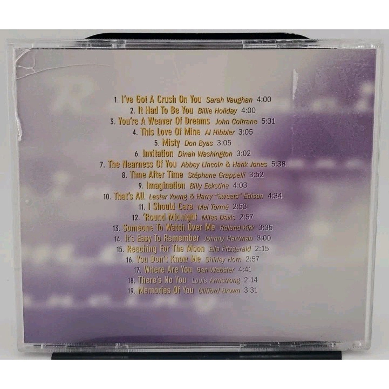 Sweet Basil. A Night Out With Verve, Disc 4 Romancing CD