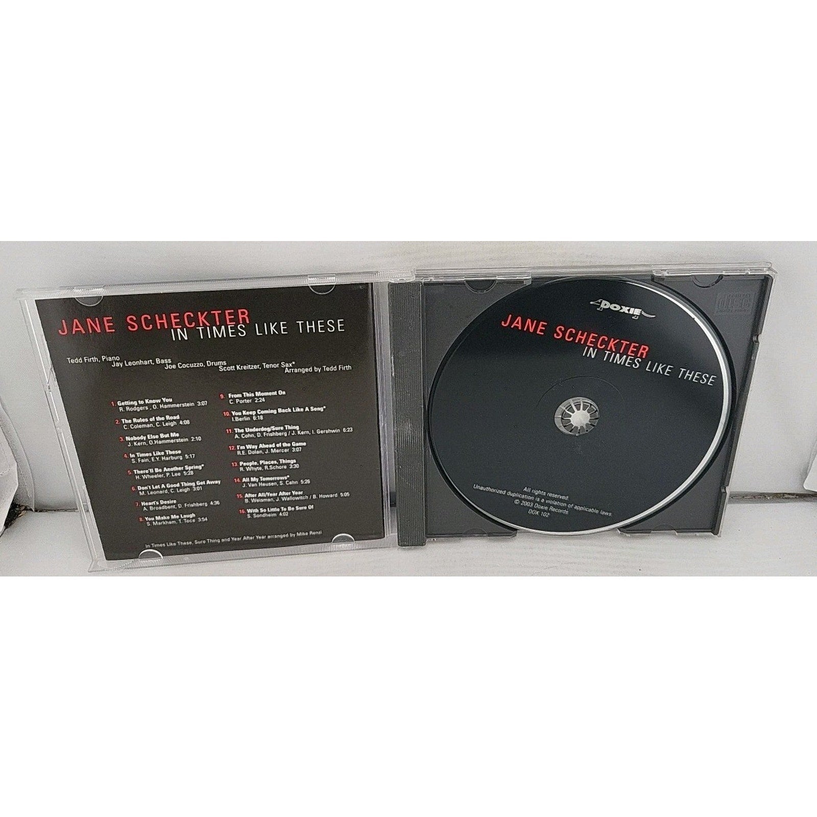 In Times like These by Jane Scheckter (CD, 2003)