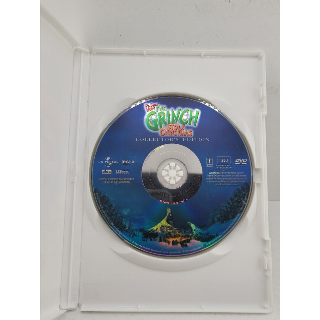 Dr. Seuss' How the Grinch Stole Christmas (DVD, 2000,Widescreen)